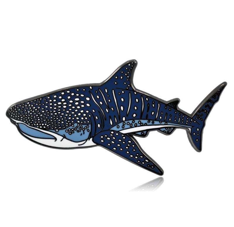 Whale Shark Enamel Pin