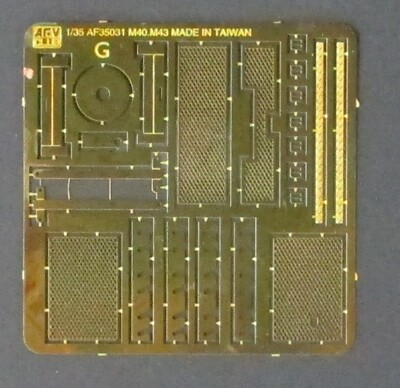 AFV Club 1/35 Scale M40 Big Shot - PE Parts from Kit No. AF35031