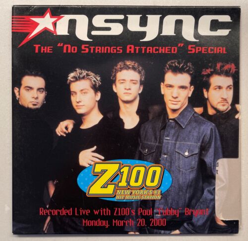 *NSYNC "No Strings Attached" Special CD Z100 Radio Recorded Live 3-20-2000 RARE