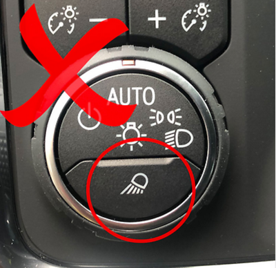 2019-2022 New Gen. Silverado Fog Lamp Light Kit 85149040 WITHOUT TASK LIGHTING