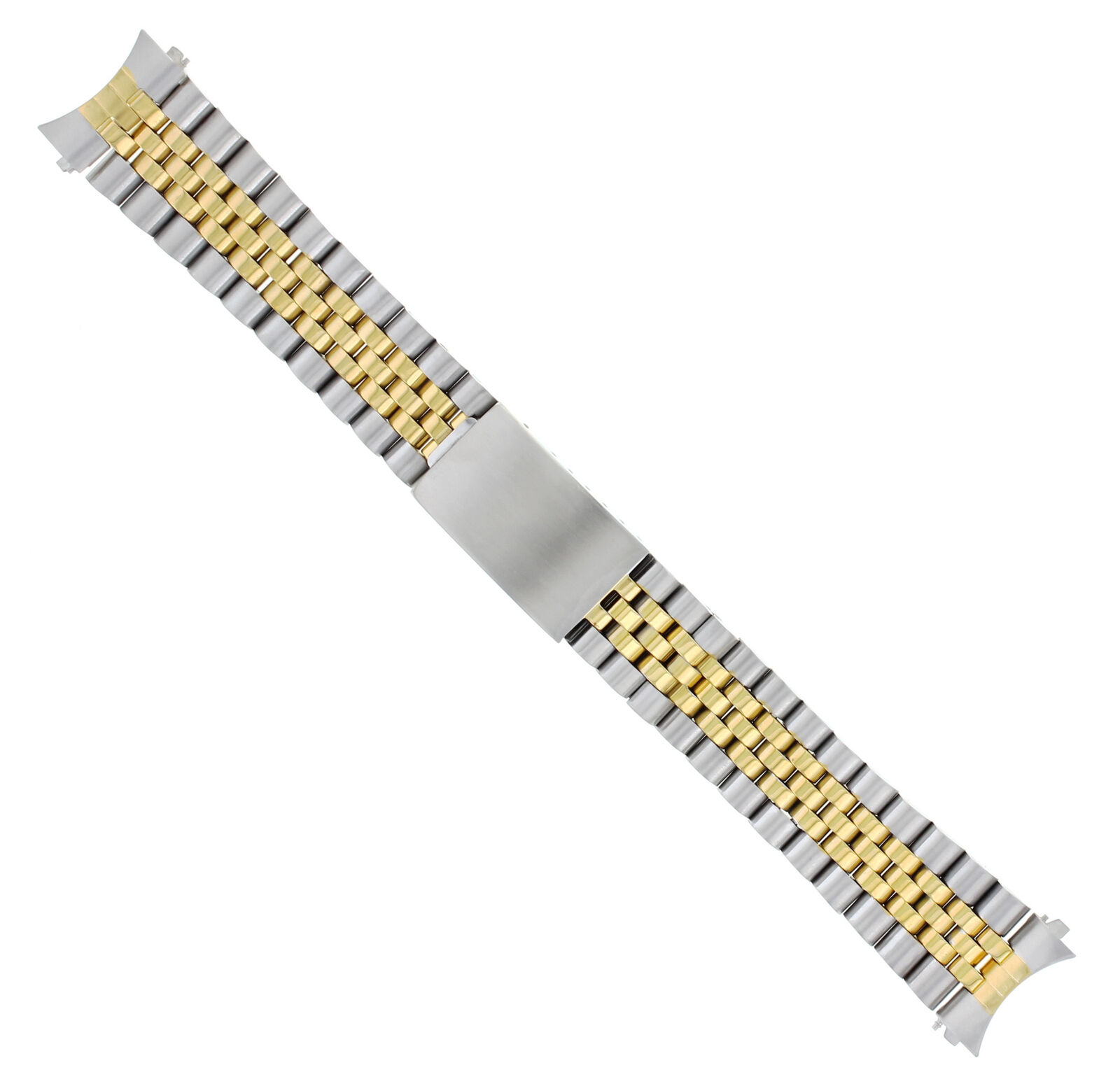19MM JUBILEE WATCH REPLACEMENT BAND BRACELET FOR ROLEX TUDOR PRINCE TWO TONE