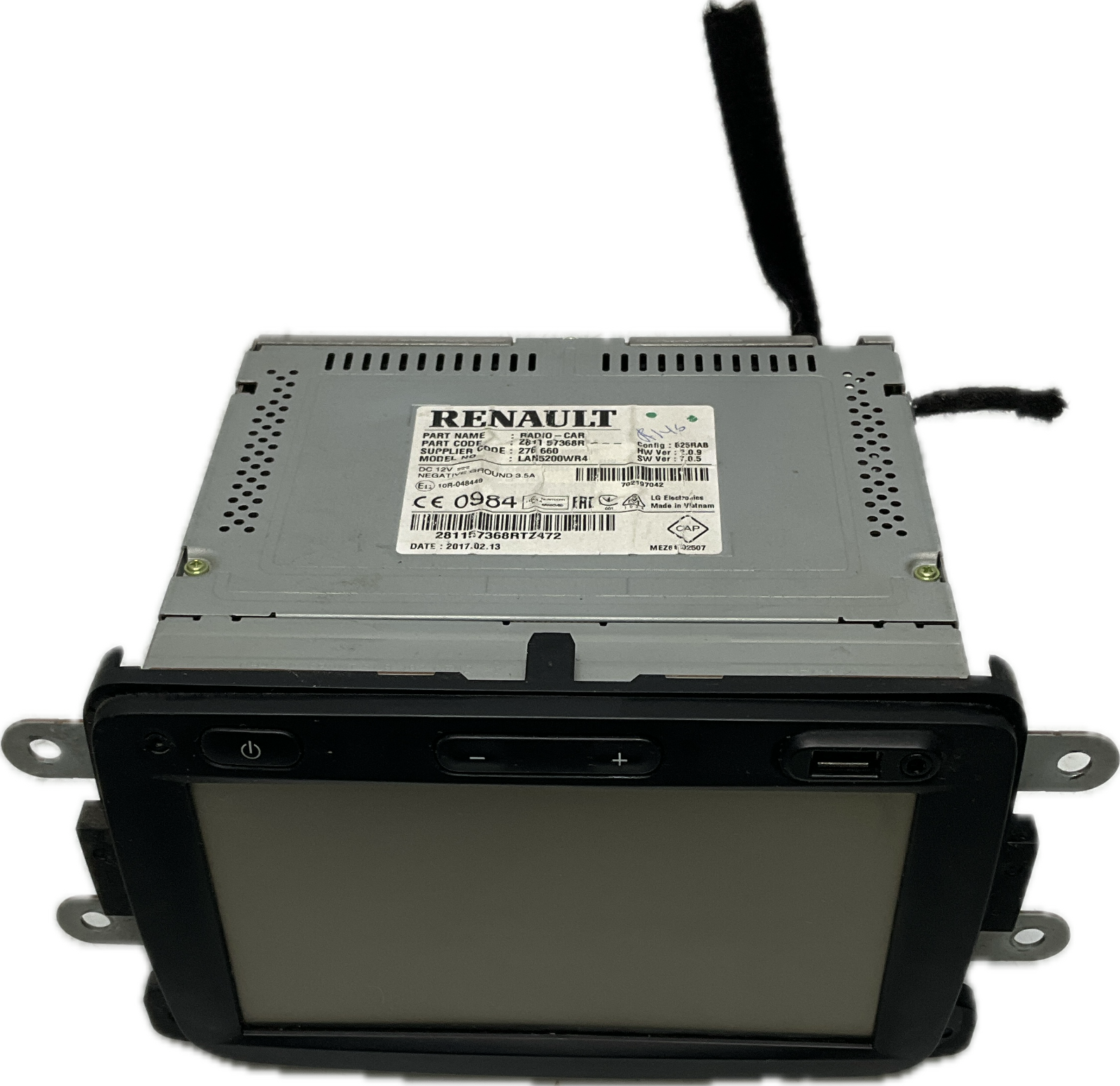 Autoradio display per modello: DACIA DUSTER 2016 codice ricambio: 281157368r