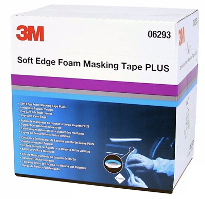 3M Soft Edge Foam Masking Tape PLUS 6293 new