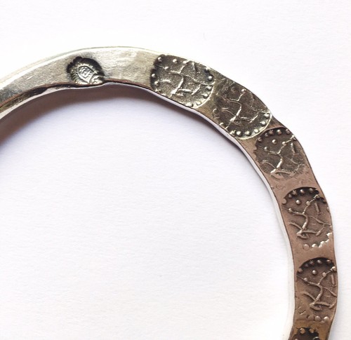 Antique Libyan Bedouin Silver Earring / Headdress Ornament / Bracelet Tribal 76g