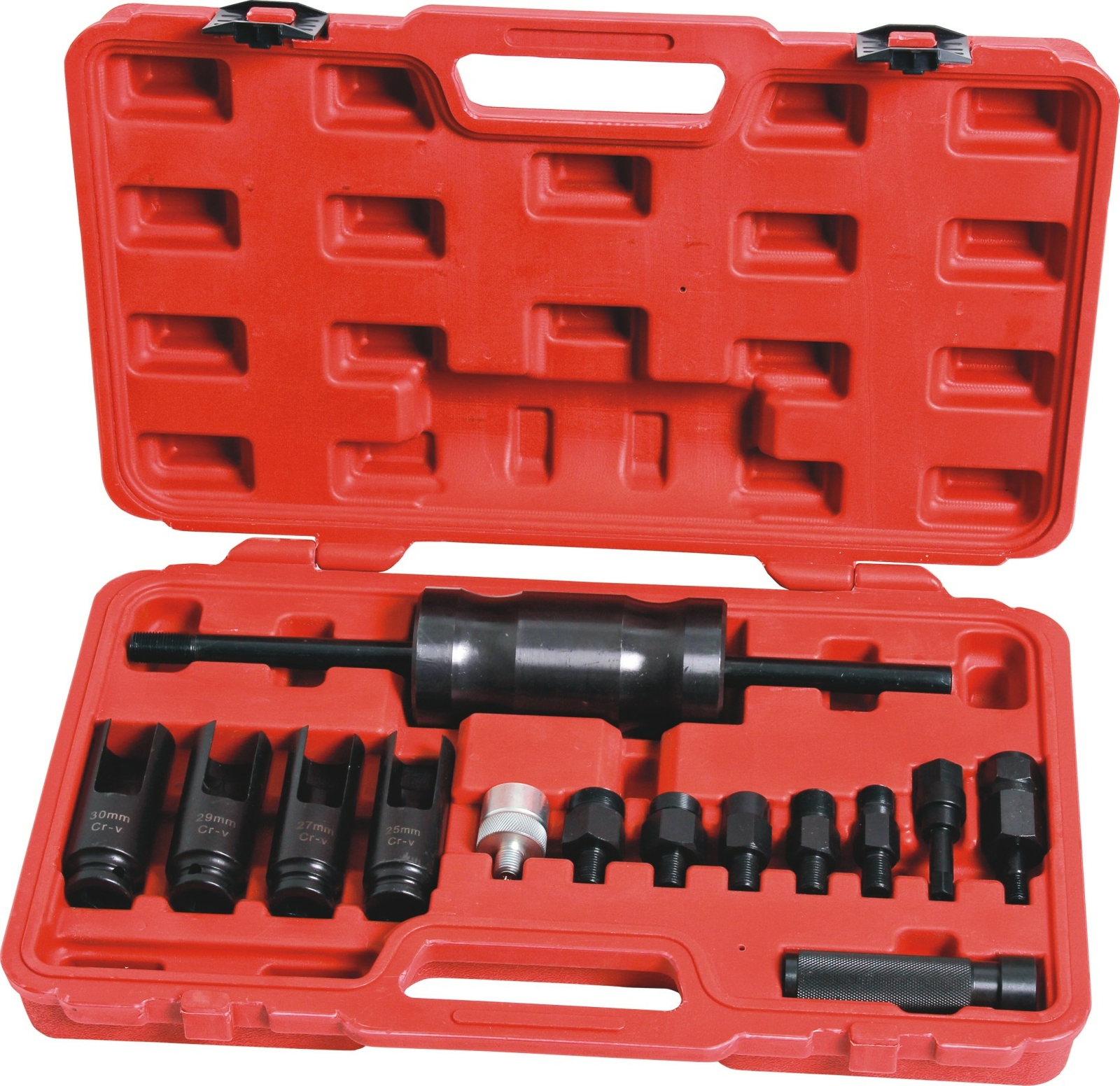 14Pcs Diesel Injector Extractor Remove & Common Rail Adaptor Puller