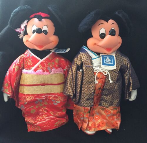Vintage Young Epoch Tokyo Disneyland Mickey & Minnie Mouse Vintage Young Epoch Tokyo Disneyland Mickey & Minnie Mouse