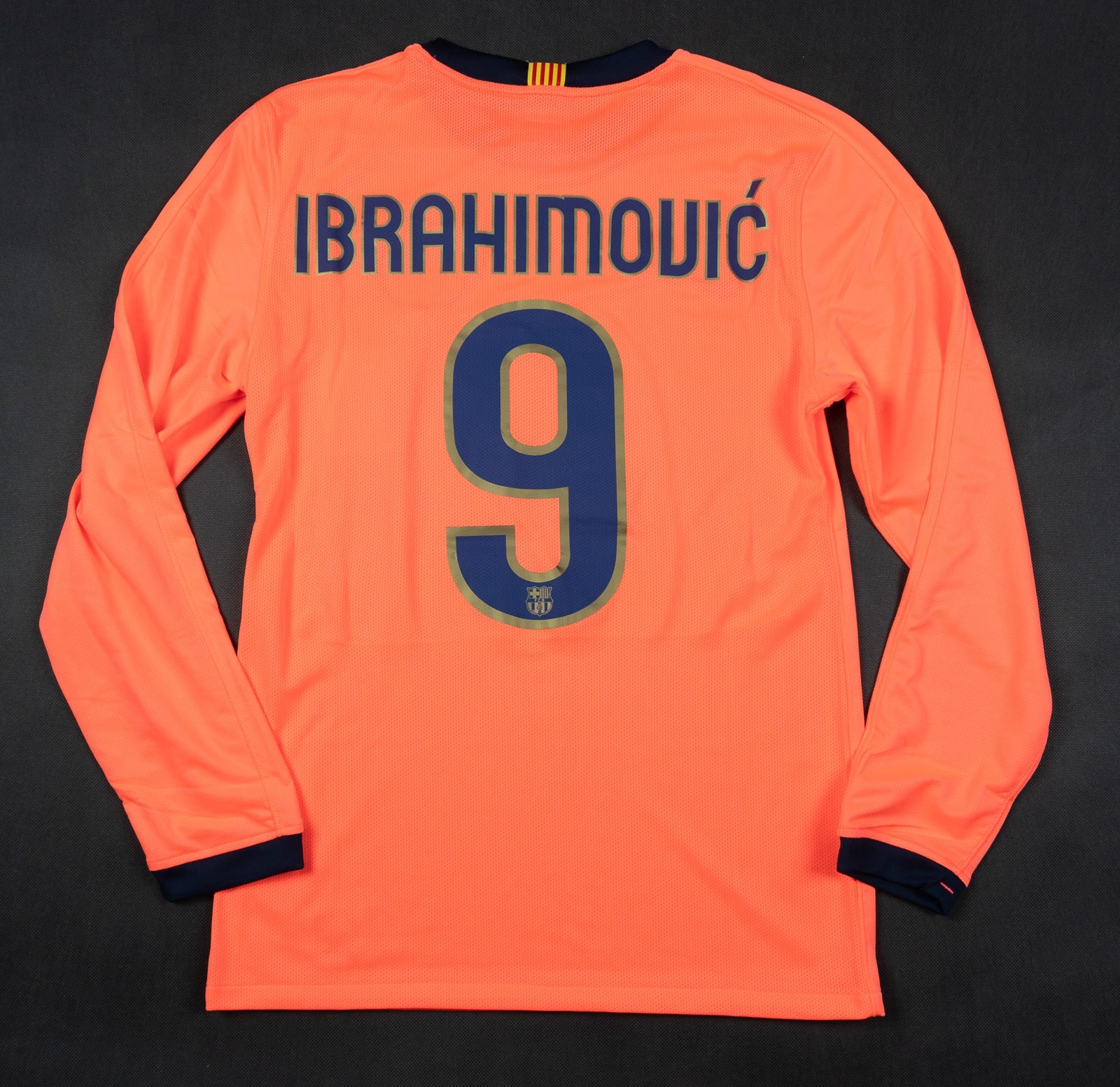 2009-10 FC Barcelona Player Issue Zlatan Ibrahimovic Home