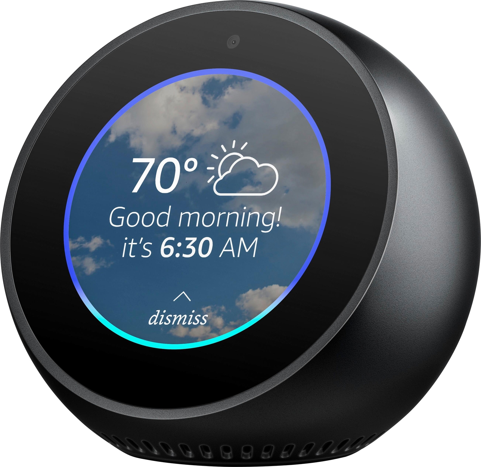Amazon　EchoSpot New Echo Spot Smart Alarm Clock with Alexa WiFi Bluetooth