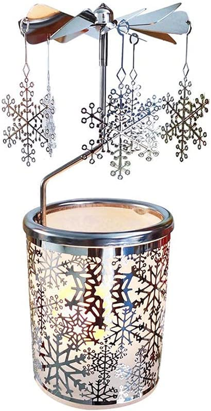 Spinning Candleholder Metal Tea Light Candl