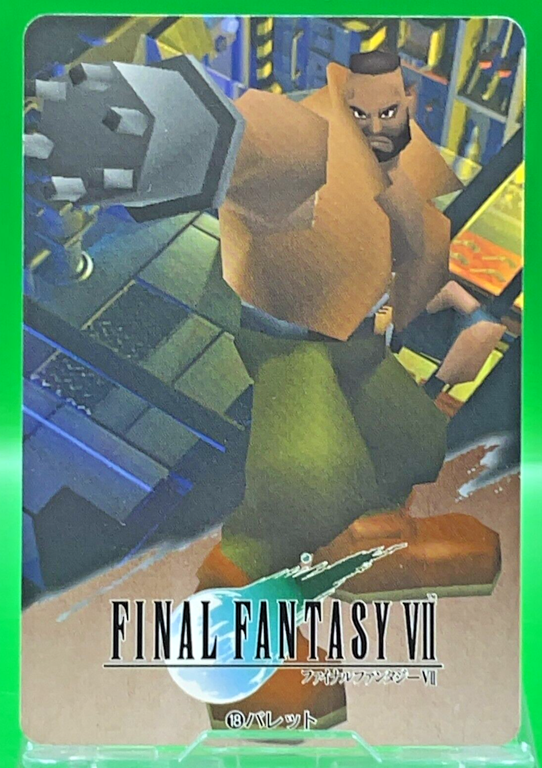 FF8 ファイナルファンタジー　カード Barret Wallace 18 Final Fantasy 8 FF Cards Bandai Carddass