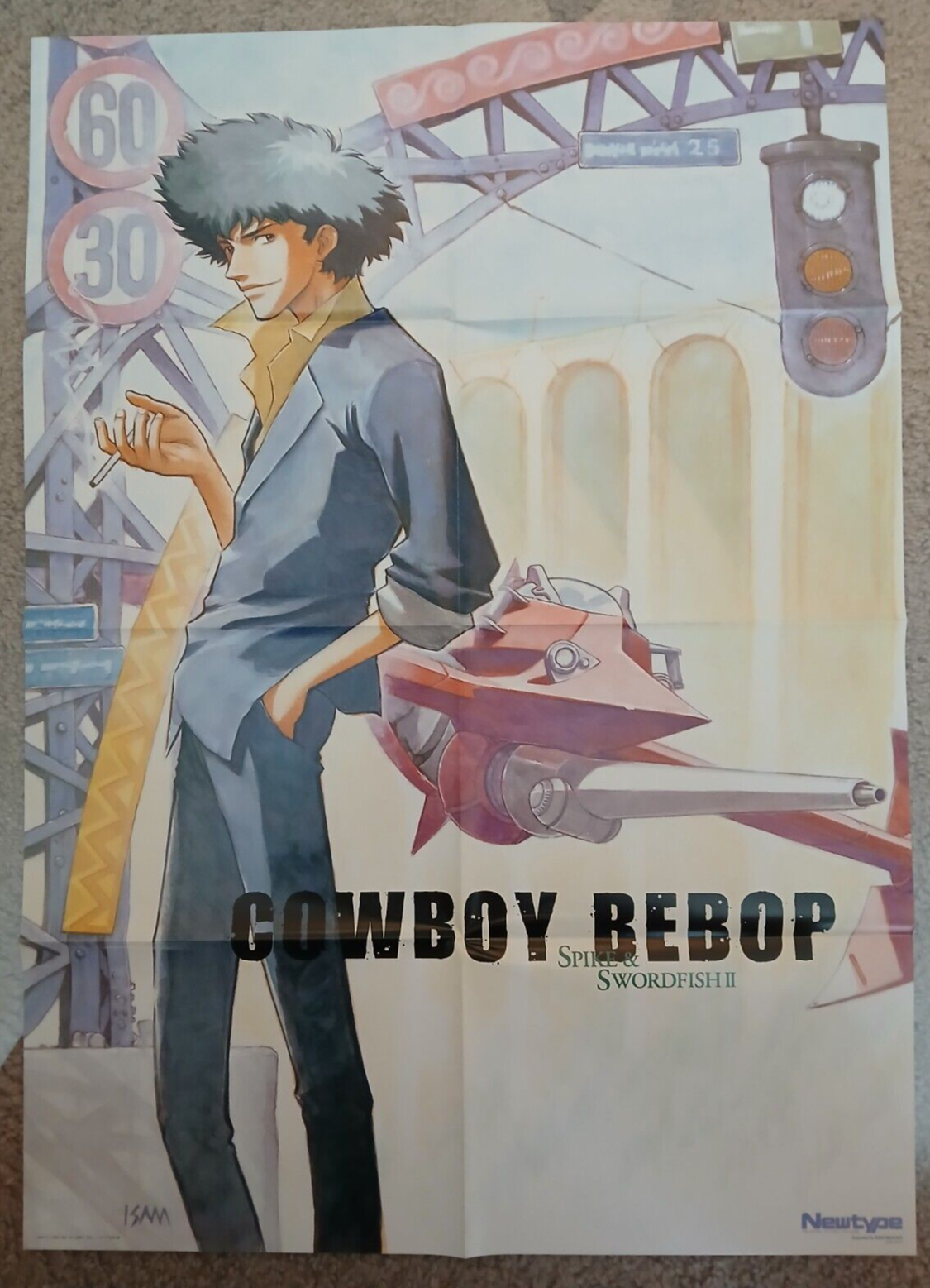Cowboy Bebop: The Movie Original 2001 Japanese B2 Movie