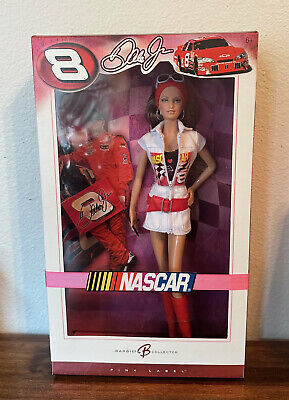 BARBIE Nascar Doll #8 DALE EARNHARDT JR, Mattel 2006, Original Box, NRFB