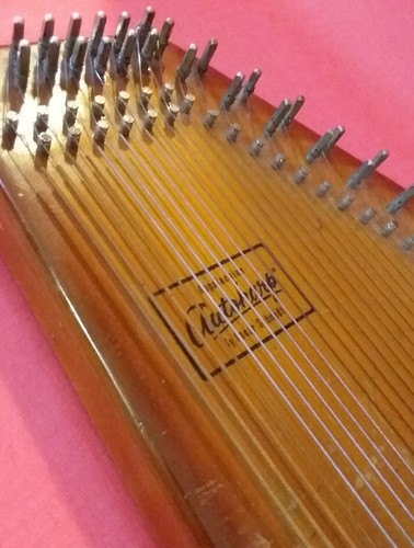 Vintage Appalachian Autoharp By Oscar Schmidt 15 Push Button W/ Case ON SALE