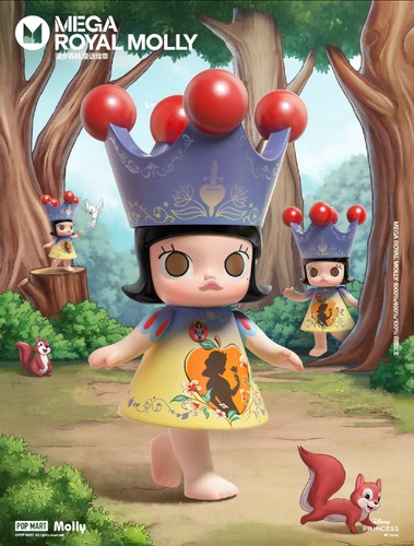 ぬいぐるみ Mega  Molly childishness Snow White POP MART MEGA ROYAL MOLLY 400% Snow White Figure Japan