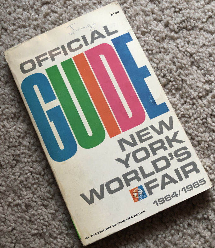 Vintage PB 1964/1965 Official Guide New York Worlds Fair The Editors Of Time Inc