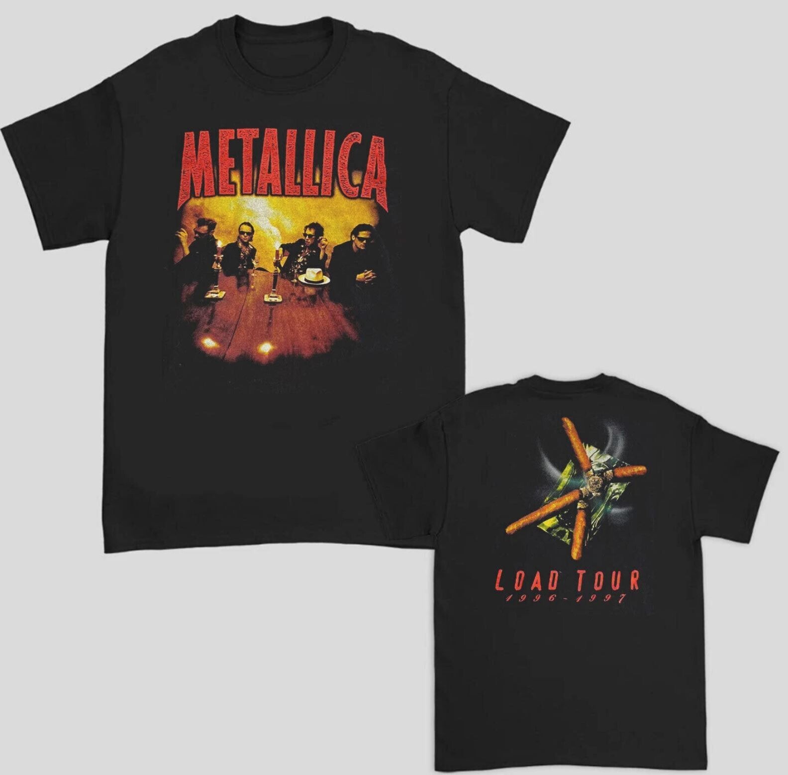 VINTAGE 90s METALLICA Band T Shirt Load Tour | eBay