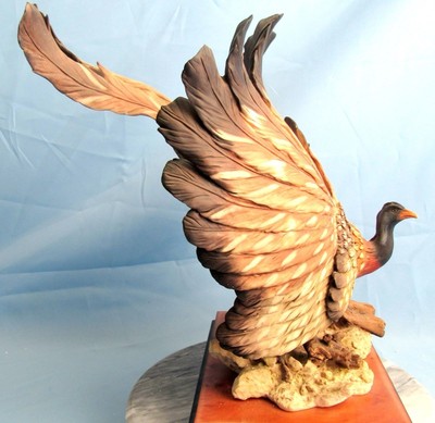 Rare Great Argus Pheasant Giuseppe Armani Figurine 717/s 82/3000