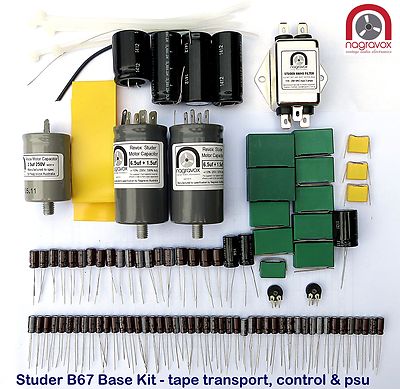 Studer B67 Control system / tape transport electronic overhaul kit