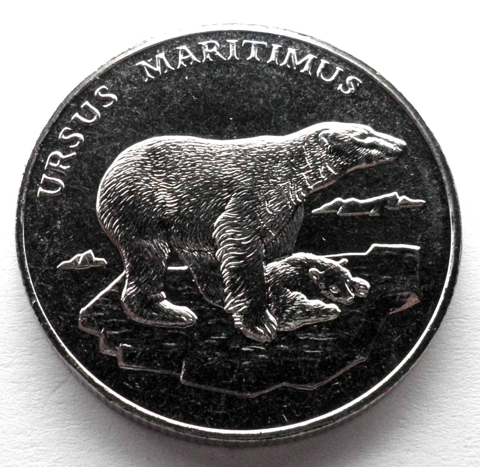 30 YEARS WWF URSUS MARITIMUS Polar Bear 1986 Medal in