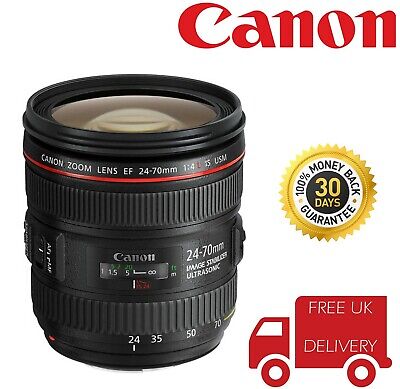 Canon EF 24-70mm F4L IS USM Standard Zoom Lens (UK Stock)