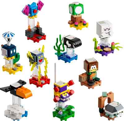 Complete Set of (10) Lego Super Mario Series 3 Characters 71394 New Sealed 2021