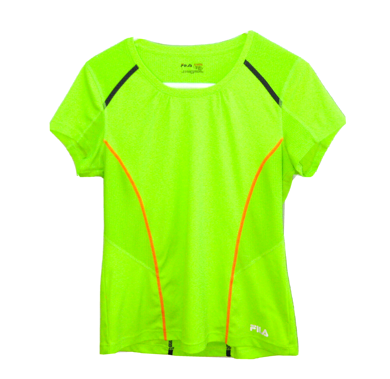 FILA Women's (Size Small) Neon Green Sleeve Running Shirt T