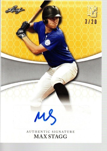 2022 Leaf Perfect Game National Showcase - Max Stagg #BA-MS2