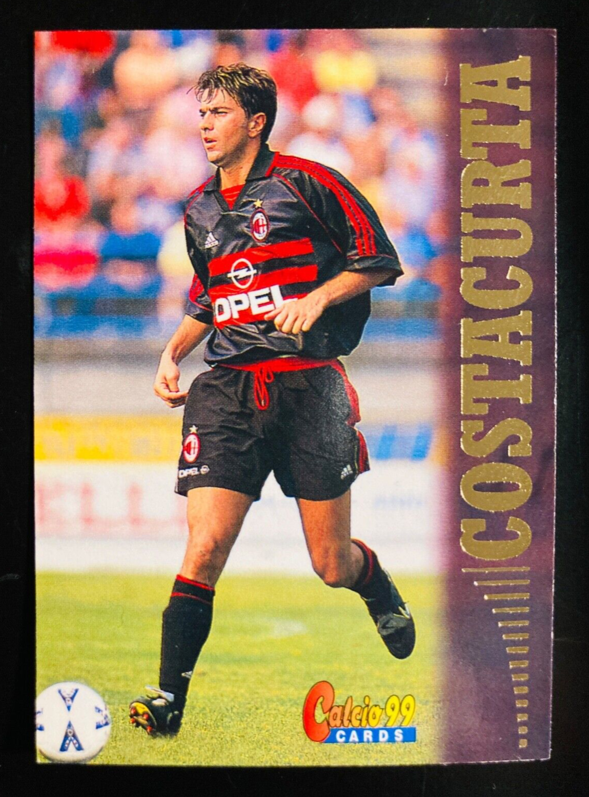 2001 PANINI CALCIO MILAN GATTUSO ジャージカード 2001 PANINI CALCIO MILAN GATTUSO ジャージカード（GENNARO