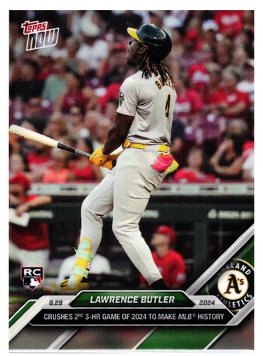 2024 Topps Now - Lawrence Butler #611
