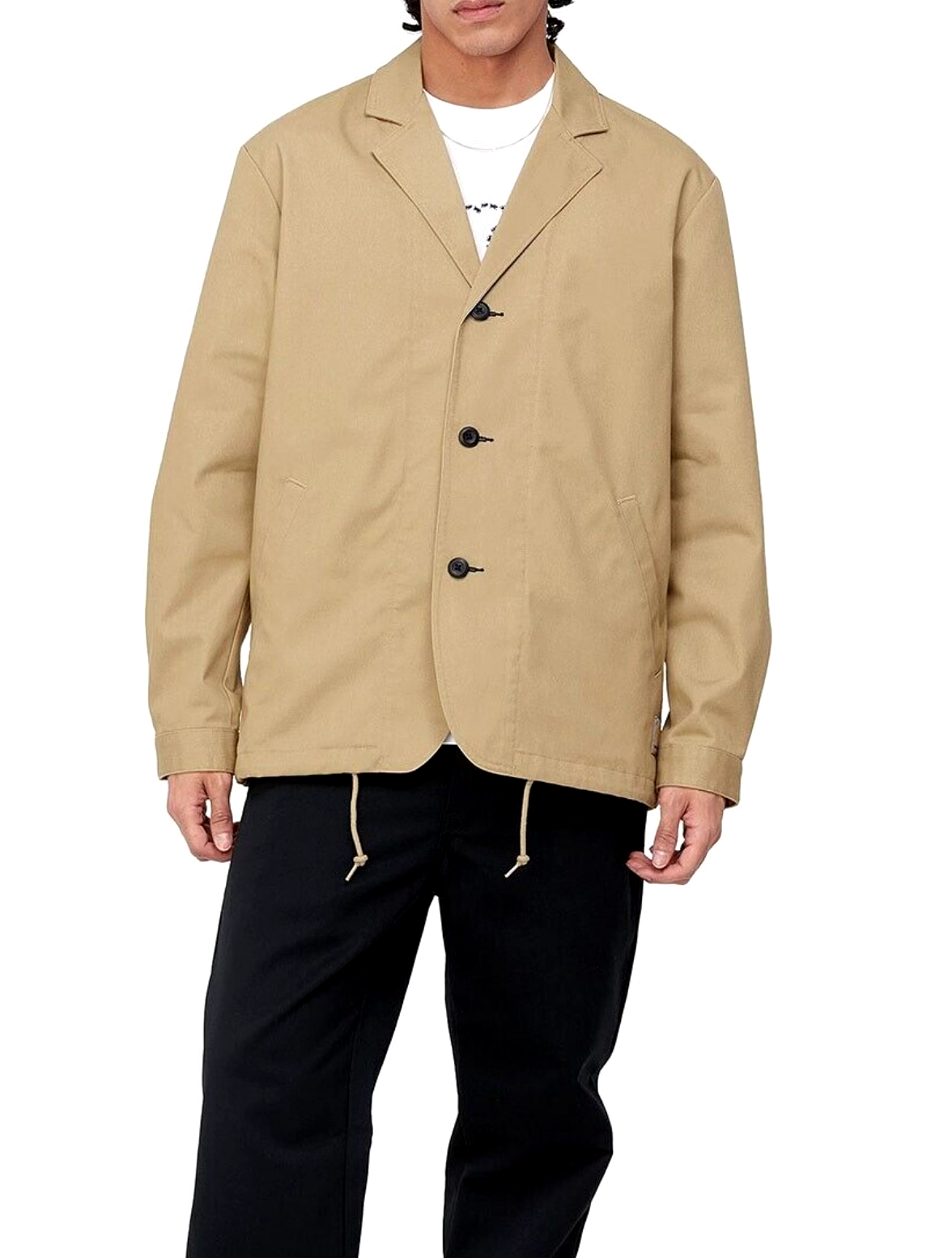 【新品未使用】カーハートWIP MYLES BLAZER Jackets Carhartt WIP Myles Blazer Black Rinsed | Footshop