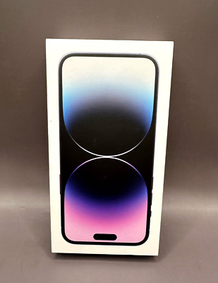 IPHONE 14 PRO MAX 256GB DEEP PURPLE Model A2651 - Empty Box Only