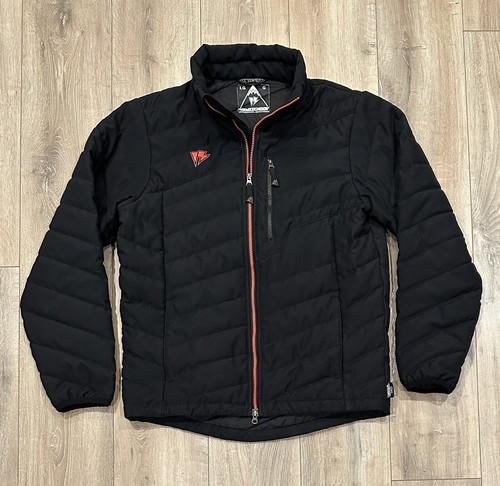Ing Puffer Jacket Coat Large Black