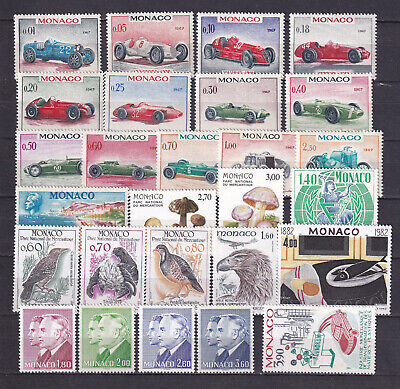 Monaco Very Fine Stamps Lot MNH. See Scan.