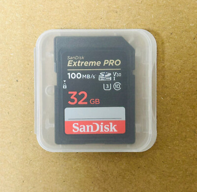SanDisk Extreme 32GB SDHC 100 MB/S UHS-1 SD Class 10 Memory Card SDSDXXO-032G U3
