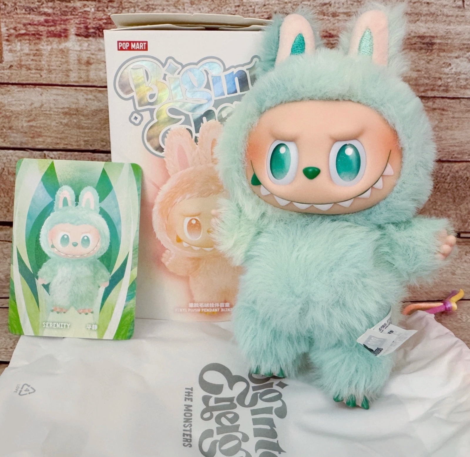 正規品Labubu Big 正規品 Big into Energy SERENITY エナジー LABUBU