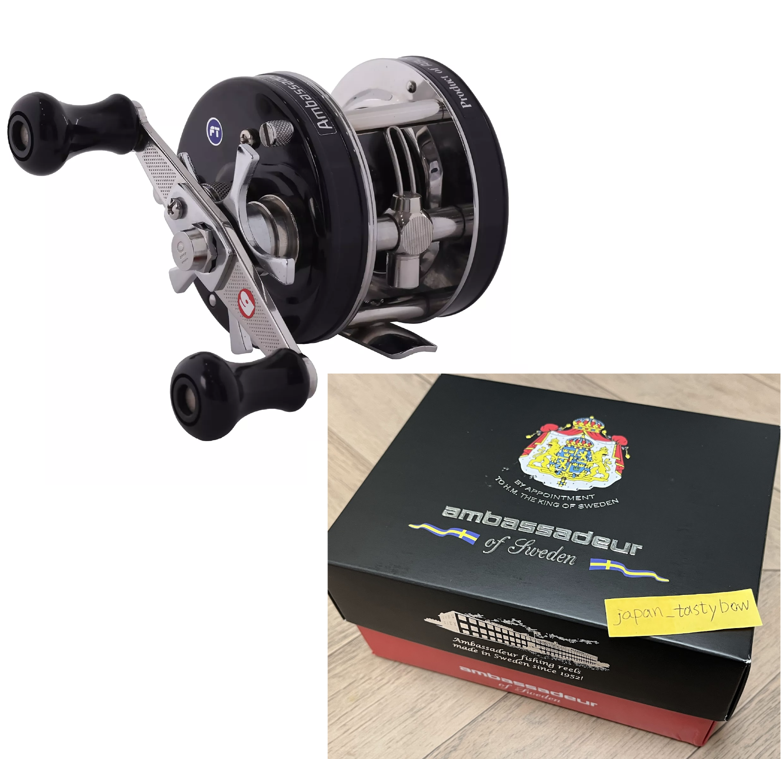 Abu Garcia Ambassadeur 4600CA FACTORY TUNED Black