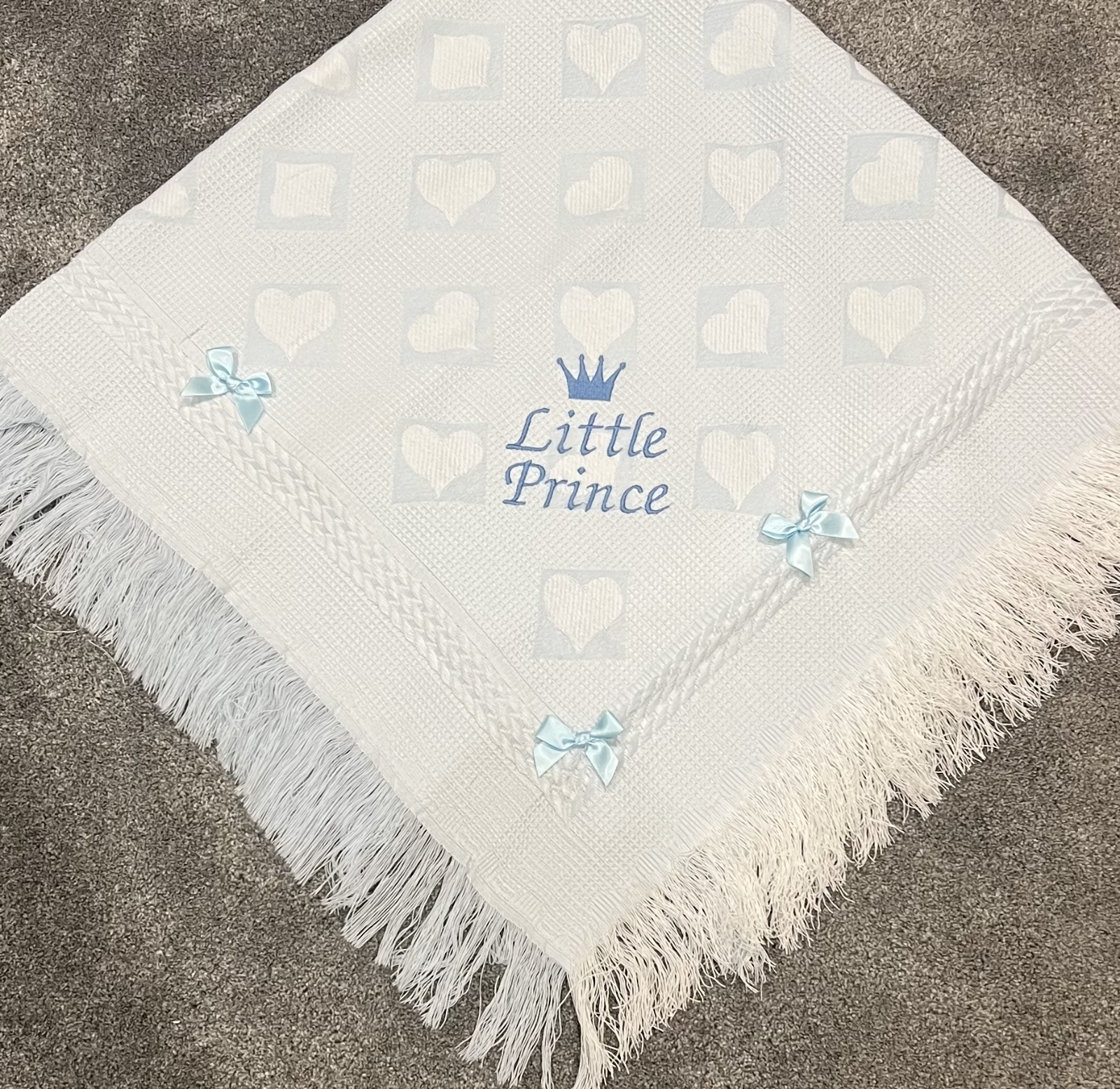 ROMANY BABY SHAWL - LITTLE PRINCE/PRINCESS