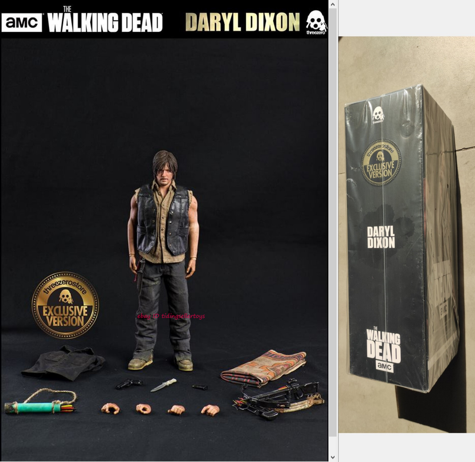3A TOYS ThreeZero Daryl Dixon The Walking Dead 3Z0021 1/6 3A TOYS ThreeZero Daryl Dixon The Walking Dead 3Z0021 1/6