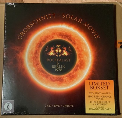 Very Rare Grobschnitt Boxset Solar Movie Sealed copy brand new Krautrock masters