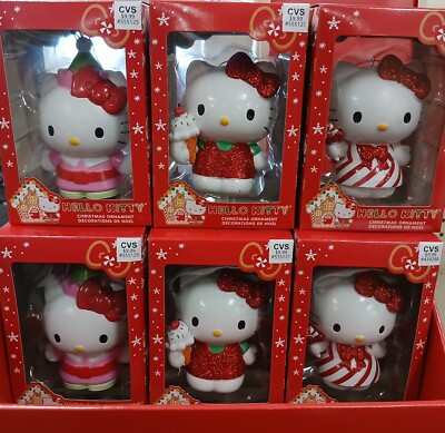 CVS Limited hello kitty christmas ornaments (1)
