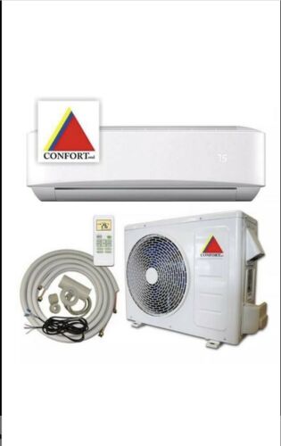 12,000 BTU System Ductless Air Conditioner,Heat Pump Mini split 110V 1 Ton w/kit
