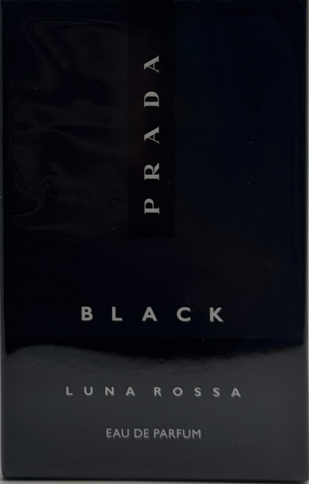 PRADA LUNA ROSSA BLACK EAU DE PARFUM SPRAY FOR MEN 3.3 Oz