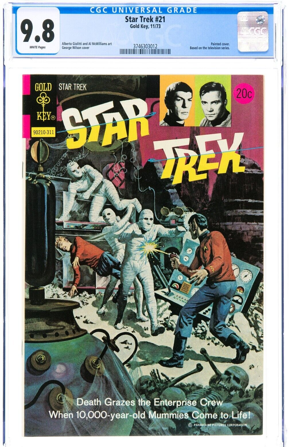 アメコミリーフ Star Trek #500 CGC 9.8 アメコミリーフ Star Trek #500 CGC 9.8