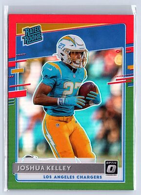 ⭐︎Kelley⭐︎ 2020 Donruss #P-338 Joshua Kelley RC Red Green Excellent | eBay