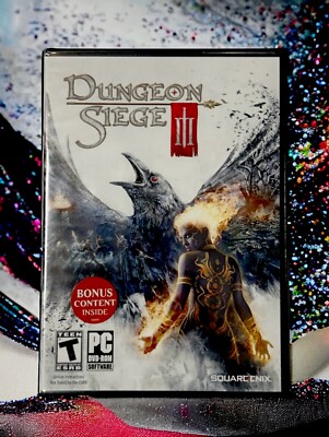 Dungeon Siege III PC Brand New Factory Sealed US Version Windows XP, Windows
