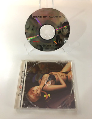 Dead or Alive 2 (Sega Dreamcast, 2000) Tecmo - Jewel & Game Disc, No Manual