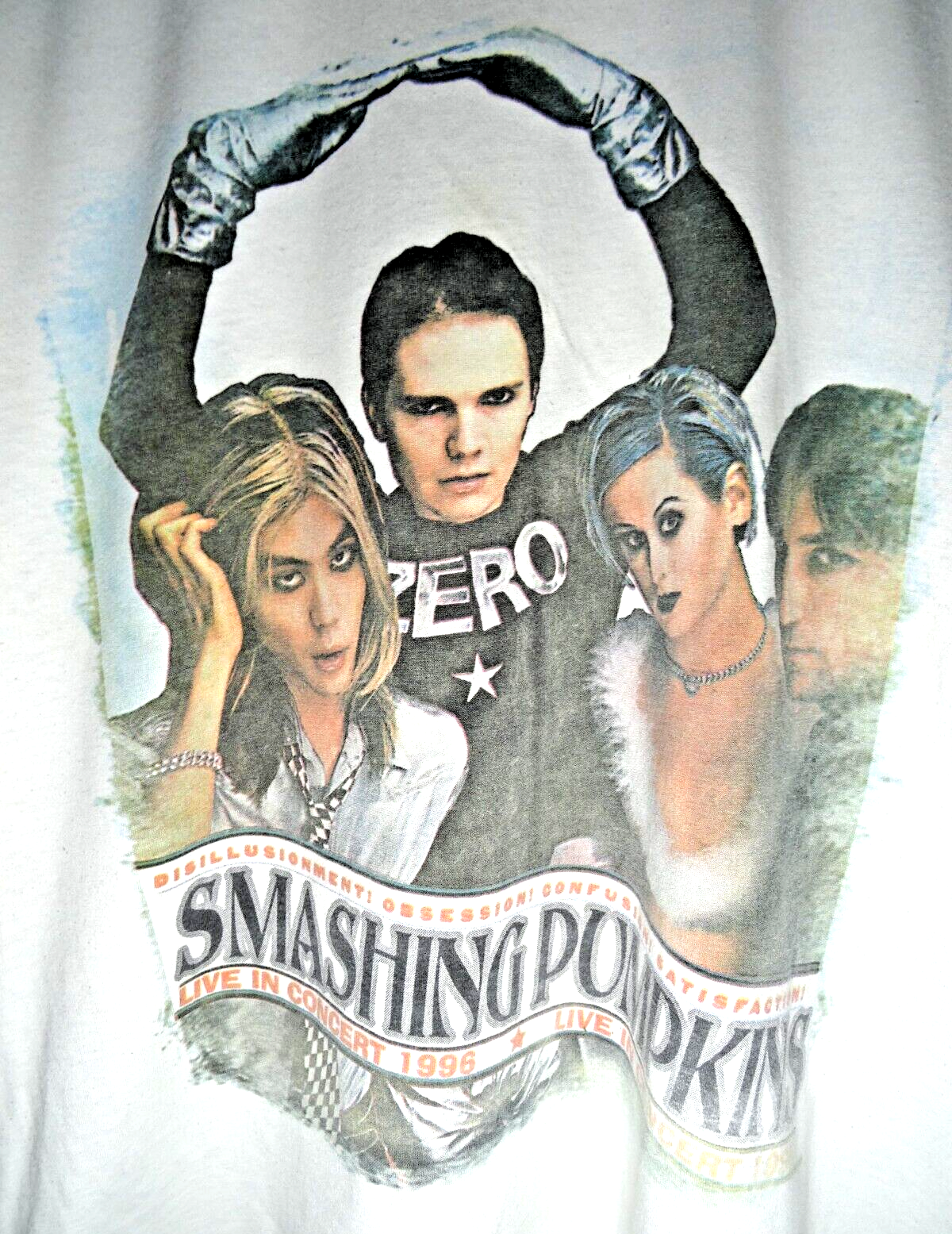 超激レア スマパン ロンT 1996年物 Smashing Pumpkins その他/SMASHING PUMPKINS IS TOUR 96 TEE｜Daytona Park