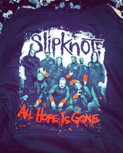 ☆関税/送料込み☆【SlipKnot】 All Hope Is Gone パーカー Slipknot - All Hope is Gone Hooded Sweatshirt - Nuclear Waste