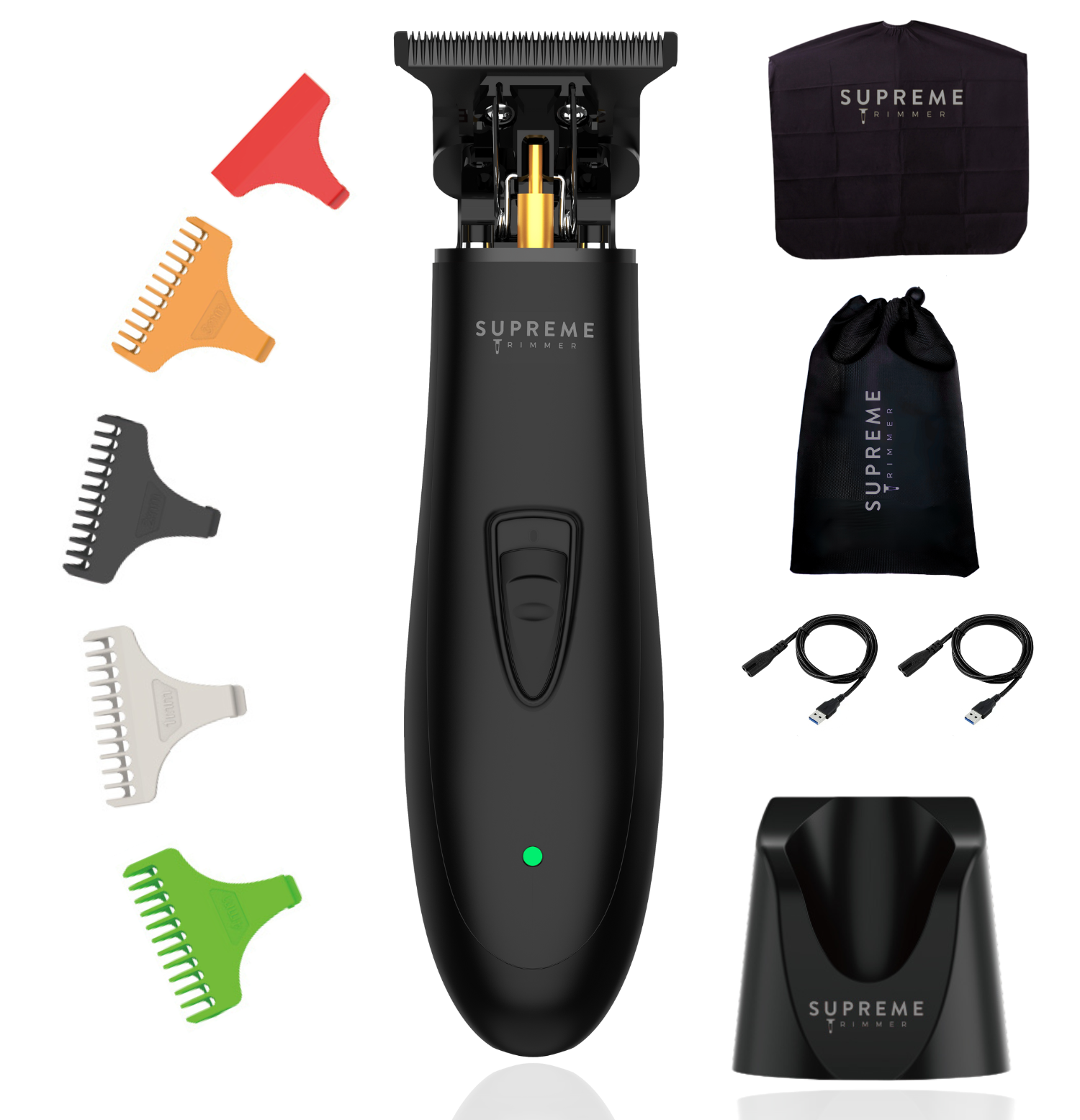 Supreme Trimmer T-Shaper for Children & Elderly w/ Sensitive Skin | ST5206 Black