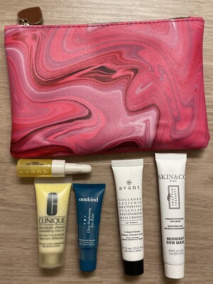 Mixed Beauty Lot 5-Pc Skin Care, Mixed Lot With Ipsy Bag, NEW